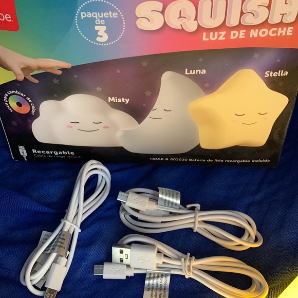 Cutest type Tap lights or just such fun squish lights - Picture 2 of 8